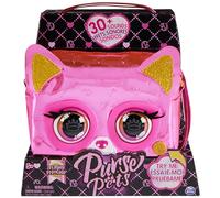 PURSE PETS MÉTALLIQUE MAGIC - BULLDOG FRANÇAIS - COMPAGNON INTERACTIF FORMAT SAC À MAIN - Animal Interactif Style Métallique Qui Cligne Des Yeux - Sons Et Modes De Jeu - Jouet Enfant 5 Ans Et +