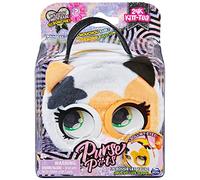 Purse Pets Micro - Chaton - Mini Compagnon Format Sac A Main - Petit Animal A Accrocher A Son Ou A La Ceinture - Bouge Les Yeux - 6064526 - Jouet Enfant 5 Ans Et +