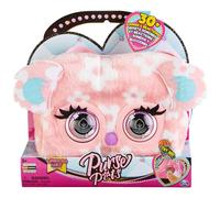 Purse Pets Print Perfect - Koala - Compagnon INTERACTIF Format Sac A Main - Koala Animal Interactif Motif Floral Rose Qui Cligne des Yeux - Sons et Modes De Jeu - Jouet Enfant 5 Ans et +