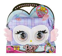 Purse Pets Print Perfect Owl - Interactive Animal Bag with 30+ Sounds, Blinkles,