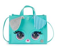 Purse Pets - TOTE BAG CHIOT - ANIMAL INTERACTIF FORMAT SAC À MAIN - Sac pour Enfant Chien Interactif Qui Cligne Des Yeux - À L'Epaule Ou En Bandoulière- Sons Et Modes De Jeu - Jouet Enfant 4 Ans Et +