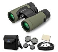 PURSUAL Jumelles compactes 8 x 32 pour adultes haute puissance pour l'observation des oiseaux, la randonnée, la chasse, les concerts, les voyages et les aventures en plein air. Légères et imperméables