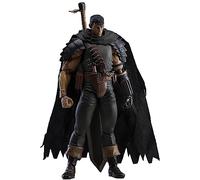 Puruuige Anime Guts Figurine Version de Combat endommagée Figurine d'action en PVC Noir Épée Guts Changement de Visage Statue Jouet Collections de Bureau Décorations Cadeau