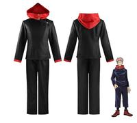 Puruuige Anime Itadori Yuji Cosplay Costume Ryomen Sukuna/Gojo Satoru/Fushiguro Megumi/Kugisaki Nobara School Uniform Outfits Anime Role-playing Suits Halloween Costume