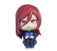 Puruuige Blue Lock Figurine de Chigiri Hyoma de 10 cm - Version Q - Figurine mignonne de dessin animé - Décoration de gâteau - Cadeau de collection