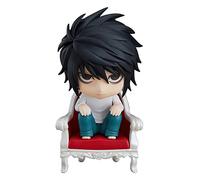 Puruuige Death Note Figure Q Version Clayman, figurine L de 10,2 cm en PVC changeable, figurine mobile