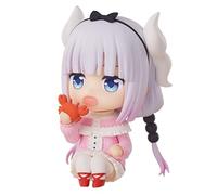 Puruuige Figurine Dragon Maid Kanna de Miss Kobayashi - Modèle de 10 cm - Figurine Kanna Kamui - Version Q - Figurine de personnage interchangeable - Décoration de collection - Cadeau de collection