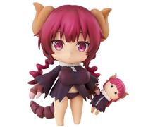 Puruuige Figurine Dragon Maid Kanna de Miss Kobayashi - Modèle de 10 cm - Figurine Kanna Kamui - Version Q - Figurine de personnage interchangeable - Décoration de collection - Cadeau de collection