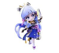 Puruuige Kamisato Ayaka Figure Model 17 cm Game Character Kamisato Q Version Figure Statue Jolie Fille Figurine de collection Sculpture Décoration Cadeau