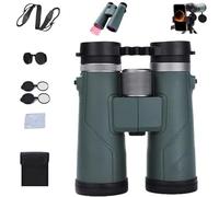 Puruxe Binoculars for Adults High Powered, Puruxe 10×42 HD Binoculars, Binoculares De Largo Alcance, Precision Viewing, for Bird Watching, Hiking, Cruise, Travel etc (Upgraded Green)