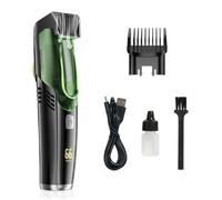 Puruxe Tondeuse À Barbe Rasoir À Barbe Sous Vide Pour Homme Tondeuse Barbe Étanche IPX6 Humide Et Sec Rechargeable Pour Moustache Et Visage (Vert)