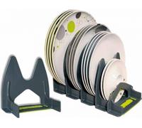 purVario Assistant Assiette, Organisateur, Support, Autonome, Produit vaisselle, Gris, Plastique