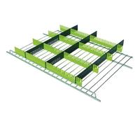 Purvario Lot de 8 Barres de Rangement pour réfrigérateurs