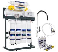 purway Crystal Group PUR Booster Quick 7 niveaux 600 GPD Osmoseur + kit de filtres de rechange