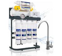 Purway® PUR Booster Quick 7 niveaux Direct Flow Système d'osmose inverse 600 GPD