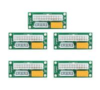 PURYN ADD2PSU Bloc d'alimentation double bloc d'alimentation ADD2PSU ATX 24 broches vers 4 broches Molex connecteur Riser Miner Miner adaptateur (5 pièces vert 4 broches)