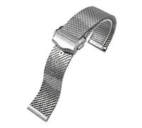 PURYN Bracelet de montre en acier titane massif 20 mm pour Omega 007 Edition Seamaster Diver 300 m No Time To Die, 20 mm, Agate
