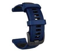 PURYN Pour Garmin Forerunner 965/955/ 945/935 Bracelet de Remplacement en Silicone Souple 22mm Compatible avec Fenix 5/Fenix 5 Plus/Fenix 6/Fenix 6 Pro/Approach S60, 22MM, Bleu et noir, agate