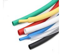 Purzen Manchon Thermorétractable 4:1 1m, Protection Câble pour Car Audio, Camping-Car, Bornes Batterie,Blanc,8mmx1m