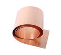 Purzen Rouleau de Bande en Cuivre Pur T2 Haute Conductivité, Feuille de Cuivre Durable pour Câblage Électrique, Transformateur, Dissipateur Thermique, Soudage DIY et Artisanat,1mm*8mm*1000mm