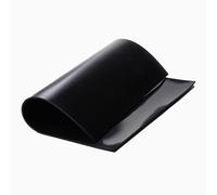 Purzen Tapis en Silicone Noir Matériau en Caoutchouc Résistant à Haute Température, Flexible et Imperméable pour Machines Industrielles, Lieux de Travail et Équipements,1m*1m*3mm