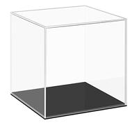 Purzen Vitrine en Acrylique Polyvalence - Mettez Parfaitement en scène des modèles réduits de Voitures, des Figurines de Collection ou des Jeux de Figurines.,30cmx30cmx60cm