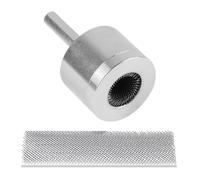 Puscelle de nettoyage de tuyau - Épurateur de tube de cuivre avec tige hexadécimale, outil manuel des professionnels | Brosses de fil remplaçables , nettoyage portable pour les