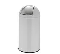 PUSH 50L | 50L - Poubelle Blanc