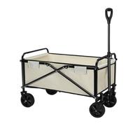 push a cart， Chariot de camping pliable for activités de plein air, remorque de pique-nique portable multifonctionnelle for le camping et les courses(K)