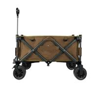push a cart， Remorque de camping portable pliable avec poignée de traction for camping-car, pêche, chariot robuste for activités de plein air(B)