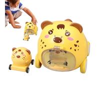 Push and Go Race Car, appuyez et allez dans les jouets de voiture | Dessin animé Animal Friction Play Vehicle - Activités de fête sensorielle pour l'anniversaire de 1 à 2 ans