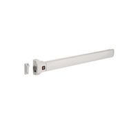 PUSH BAR 90+ - Désignation - 1 point - barre 1150mm, Finition - Blanc 9016