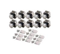 Push Button Cabinet Latch for Rv Camper Motorhome Caravan Doors10pcs Zekai