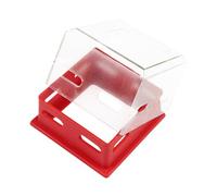 Push Button Cover, Transparent Protection Lock, Versatile Lockout Case, for Child Proof Safety Accessory, Sturdy PC Resin Material, Compact, 2.95x2.95x1.97 inches, Lightweight 80g