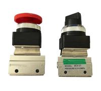 Push Button Pneumatic Mechanical Valve MOV-01 MOV-02 MOV-03 MOV-03A Manual Valve Air Switch Control Valve Momentary(MOV-02)