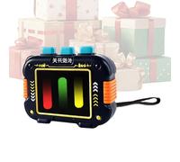 Push Game, Handheld Light Up Rhythm Toy, Fidget Game with Sound Effects, Fun Handheld Toy with Colorful Lights, Stress Relief with Easy Play, Fidget Toys for Home Travel Relaxation 1.97x1.38 inches