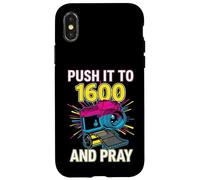 Push It to 1600 and Pray Analog Film Photography Camera Coque pour iPhone X/XS