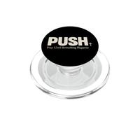 Push Pray Until Something Happens Christian Faith PopSockets PopGrip pour MagSafe