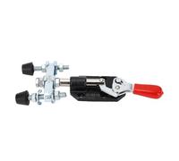 Push Pull Toggle Blamp Double Head Release rapide Capacité de maintenance de 90 kg ACTEUR DE 20 mm Haute carbone pour planches en métal Convêtements de circuits imprimés Machine