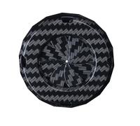 Push Start Button Cover, Carbon Fiber Ignition Trim, 1.97x1.97 Inches Stylish Protective Car Accessory, Sturdy Easy Installation for Engine Button Decoration, Vehicle Interior Upgrade