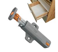 Push To Open Cabinet Hardware - ABS Métal 11,2 x 3,2 cm | Touch Latch For Doors, Kitchen Cabinet Push Release Mechanism With 30N Force | Press To Open Latch For Closet Drawer RV Furniture