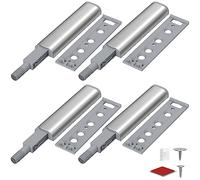 Push to Open Jiayi Lot de 4 Poussoir Ouvre-porte à Pression pour Portes de Ferrure, Meubles, Tiroirs, Loquet Magnétique