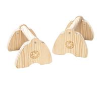 Push Up Bar - Wooden Push Up Stand | Side Screw Locking System Parallettes