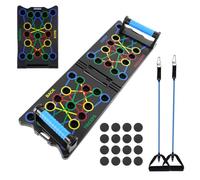 Push Up Board 24 en 1 Exercice de musculation des muscles abdominaux, équipement d'entraînement physique, support de gymnastique, planche de poussée, entraînement de sport