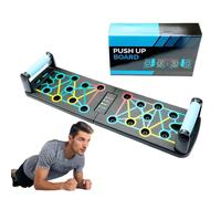 Push Up Board, Pushups | Plaque d'entraînement musculaire pliable | Agent de formation du corps multifonctionnel, aide professionnelle à l'entraînement de force pour hommes et femmes