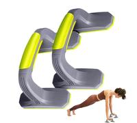 Push Up Handles - 20x14x9cm ABS, Rubber Pushup Bars | Muscle Training Equipment Anti-Slip Bracket for Home Office Gym Travel Backyard Outdoor Apartment