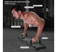 Push Up Rack Board - Pushup Board | Foldable Push Up Boards | Multi-angle Adjustment | Multi-Angle Adjustment Strength Training Tool | Folding Pushup Stands For Fitness For Men Women Girls Youth Teens