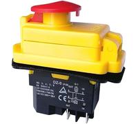Pushbutton switch, Interrupteurs magnétiques, interrupteur marche/arrêt monophaséInterrupteur électromagnétique 250 V 16 A bouton-poussoir électrique avec couvercle d'arrêt d'urgence DKLD DZ-6(Dz6e4p)
