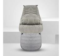Pushchair Footmuff,Universal Baby Stroller Sleeping Bag, Cosy Toes Fit Toddler Sleeping bag for stroller,Buggy,Pushchair with Adjustable Side Zips, Water & Wind Proof Blanket Accessories (GREY)