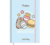Pusheen 2025 Diary Carnet De Notes Quotidien,14,8 X 21 Cm (A5),Joli Accessoire De Papeterie,Pour Bureau Et École